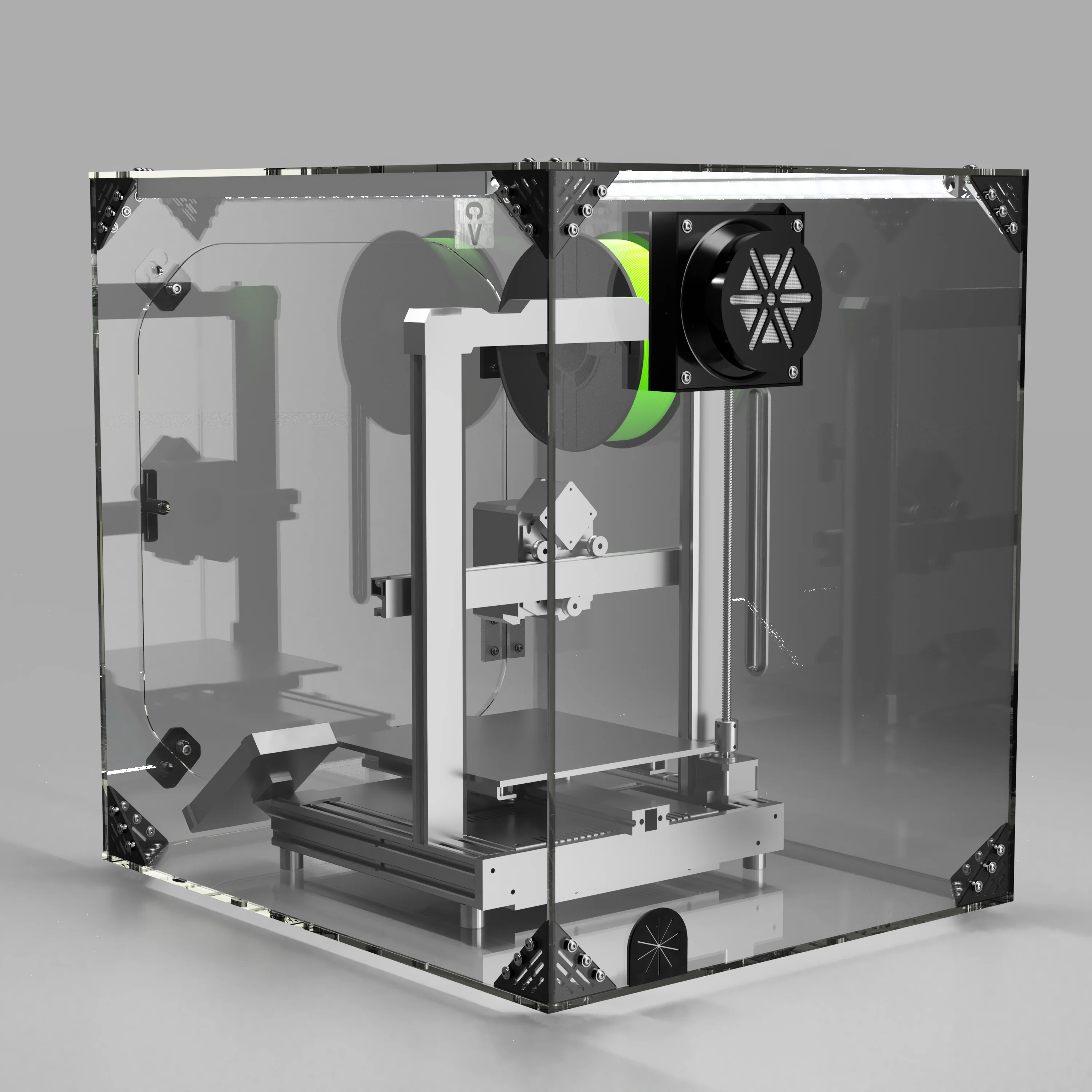 Anycubic Kobra 2 Max 3D Printer Enclosure Infinity enclosures by Clearview - Image 7