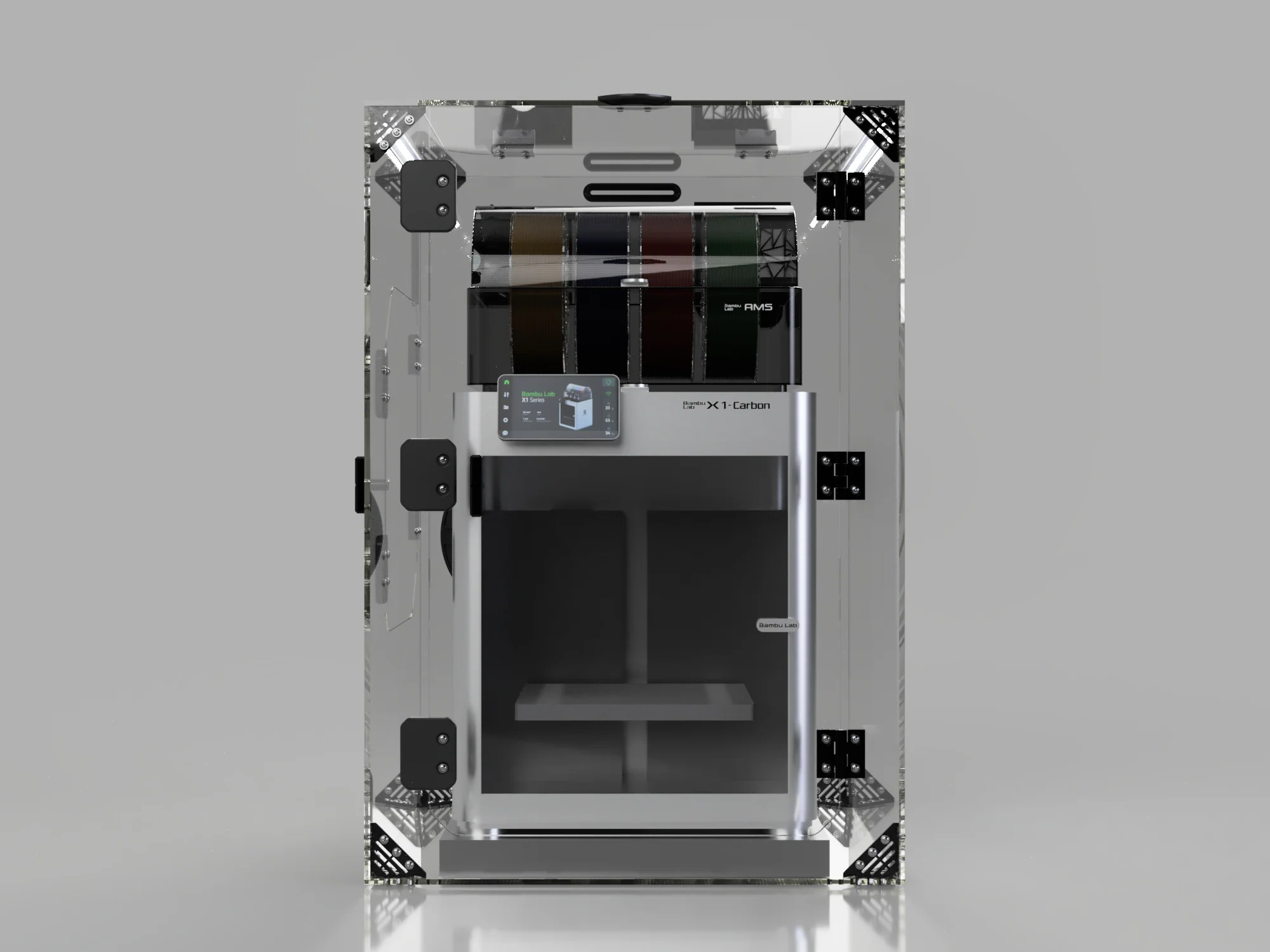 Bambu Lab X1C, P1S, P1P external Enclosure V2 - Image 3