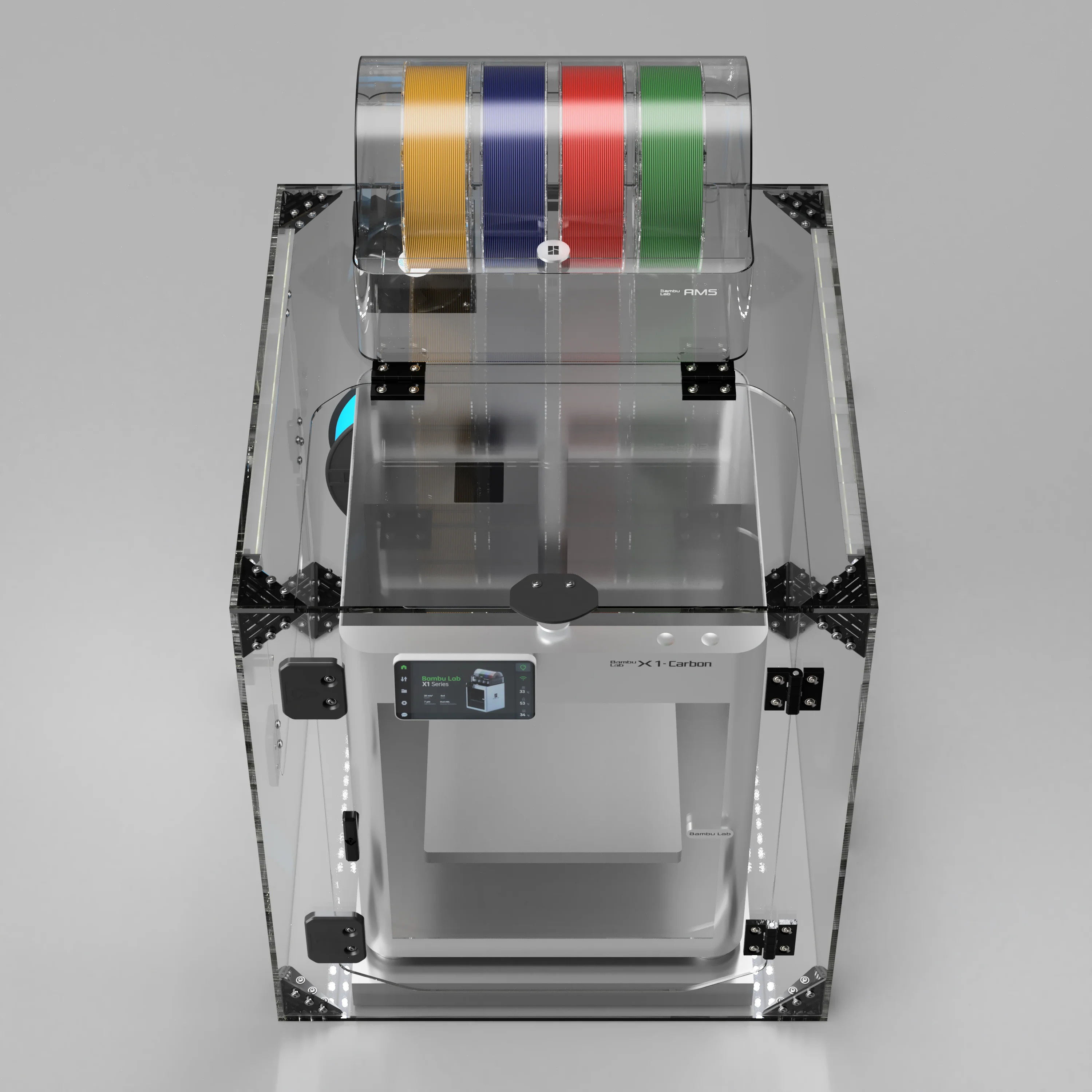 Bambu Lab X1C, P1S, P1P external Enclosure V2 - Image 8