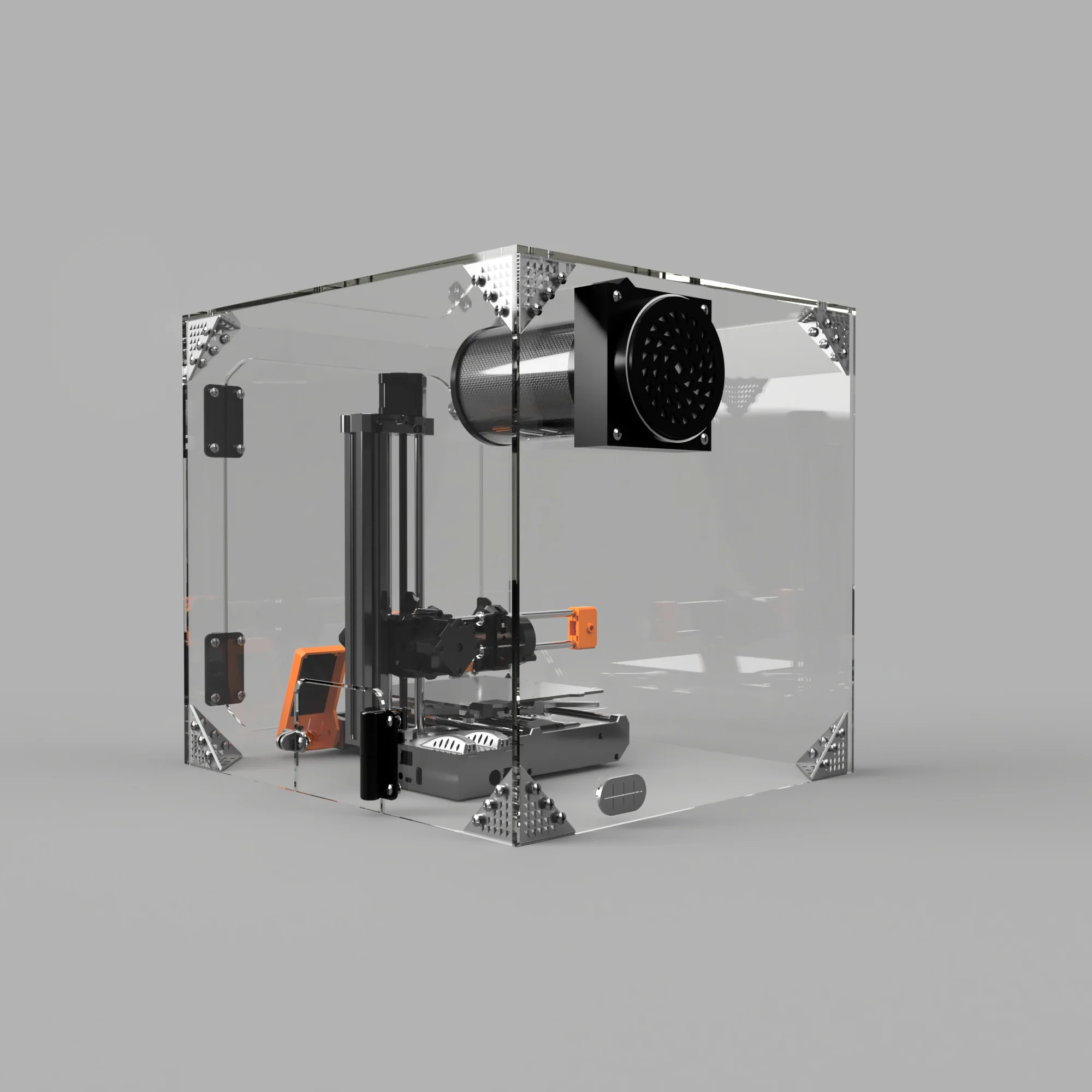 Prusa Mini Enclosure Acrylic Clearview Infinity Enclosure - 3D Printer Enclosure - Image 4