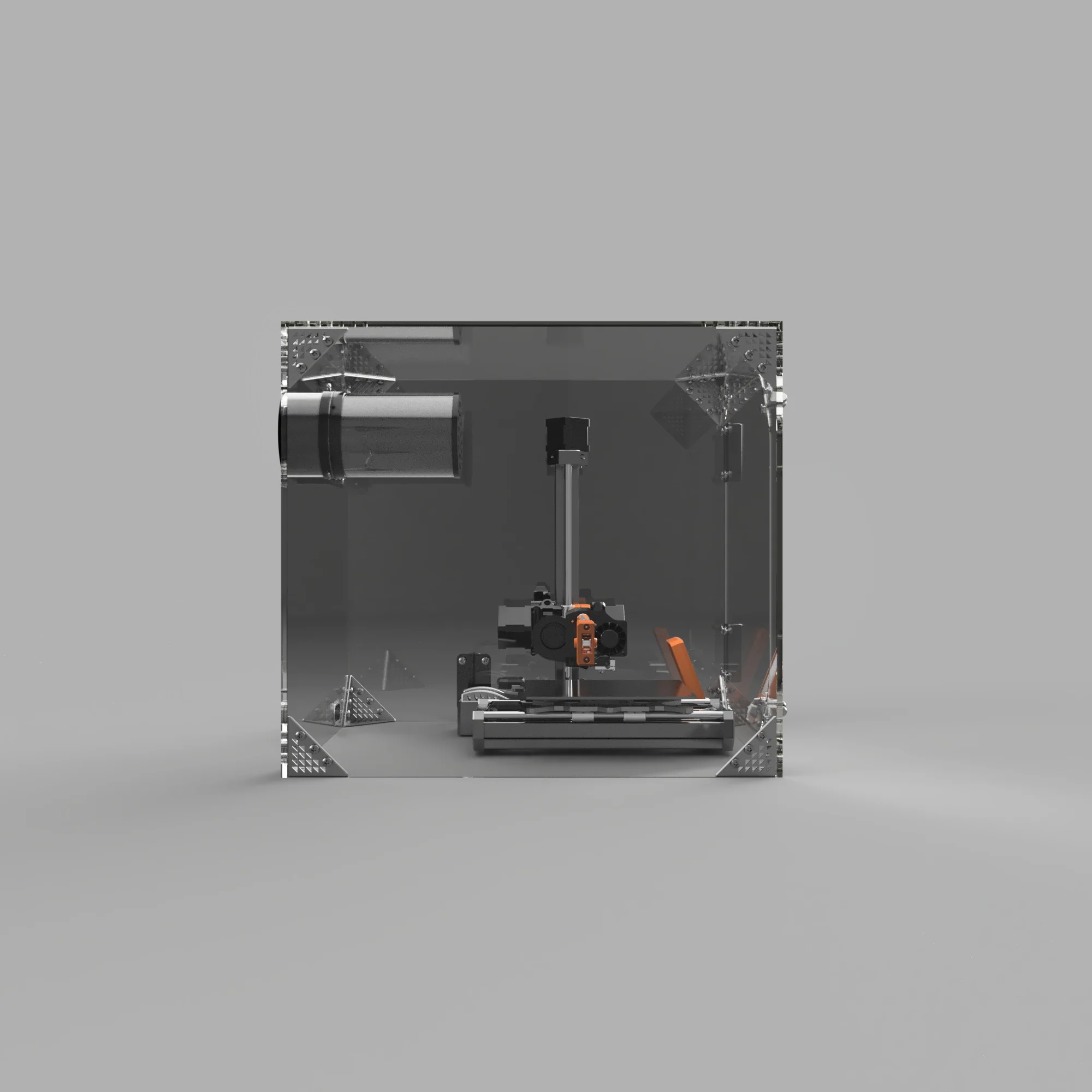 Prusa Mini Enclosure Acrylic Clearview Infinity Enclosure - 3D Printer Enclosure - Image 5