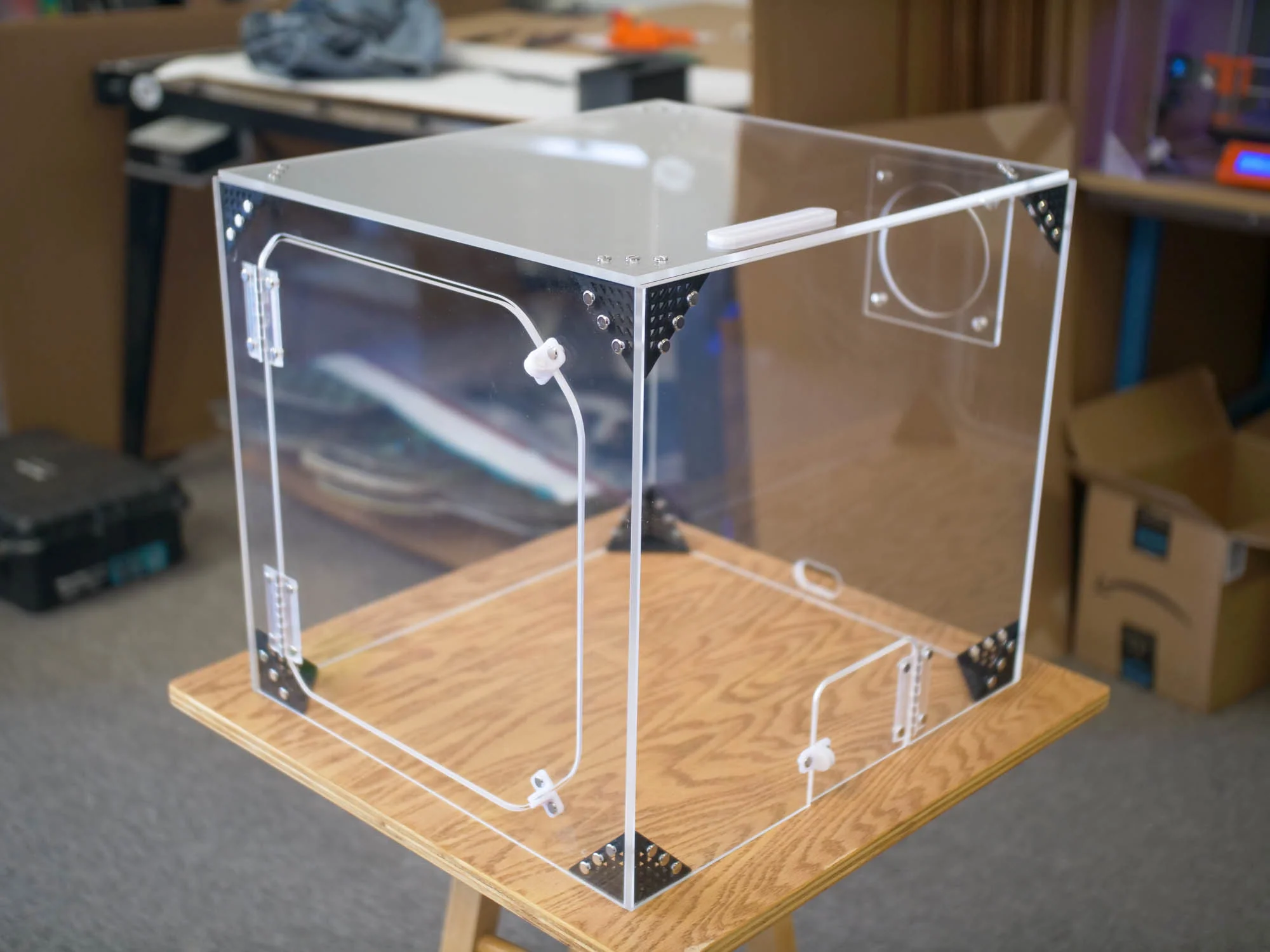 Prusa Mini Enclosure Acrylic Clearview Infinity Enclosure - 3D Printer Enclosure - Image 8