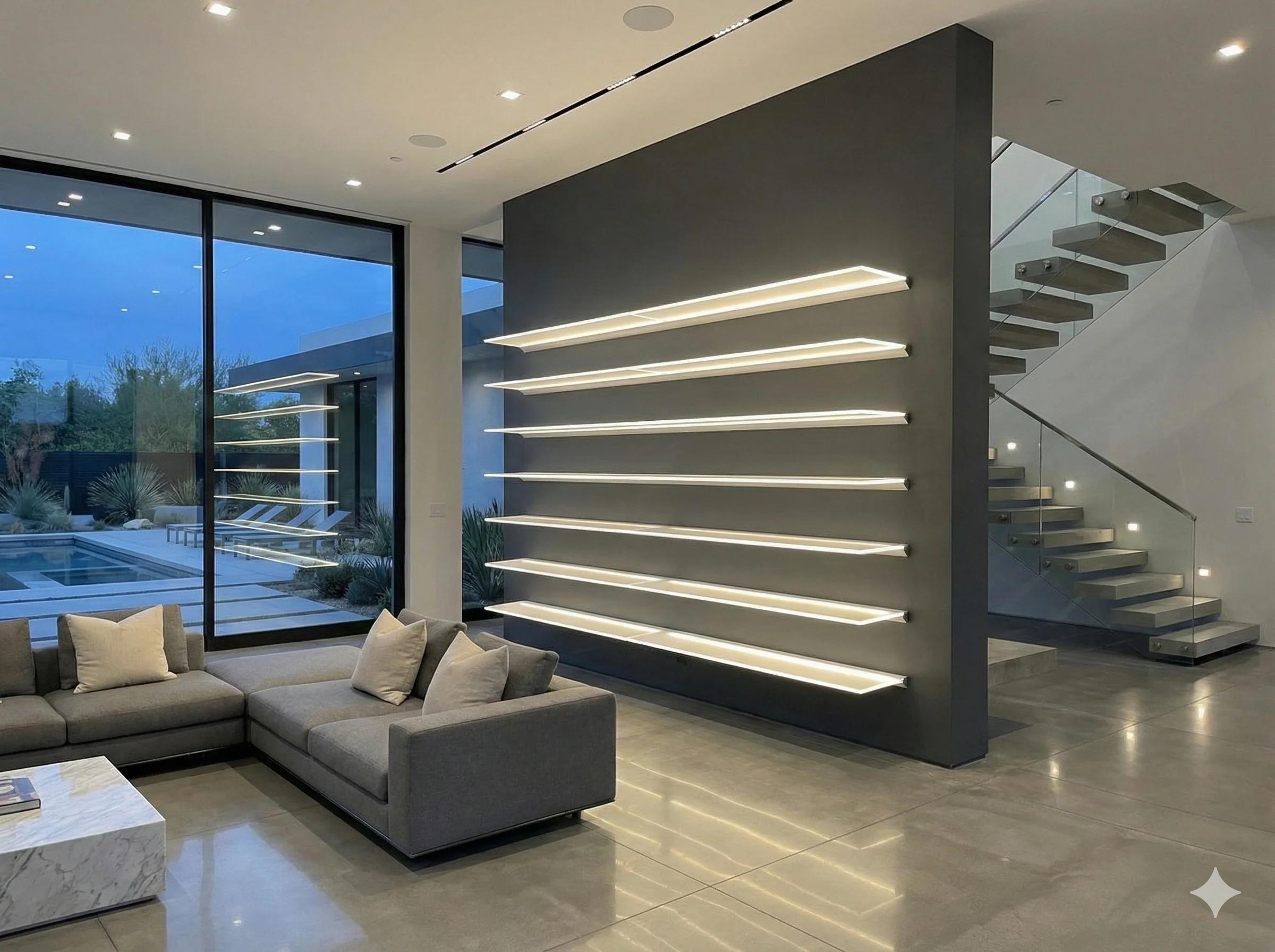 Edge Lit LED Shelves - Image 23