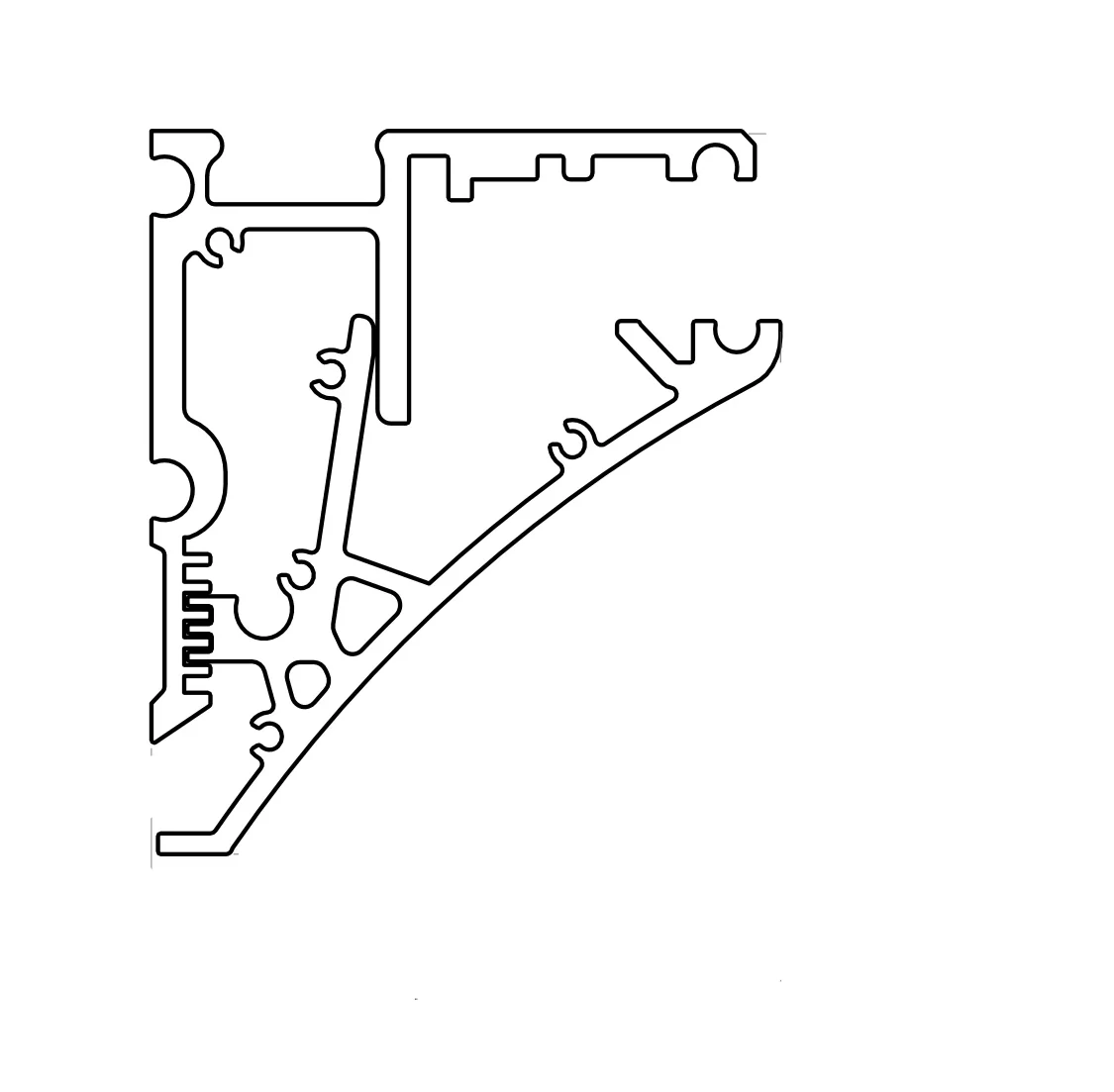 Edge Lit LED Hidden Shelving Brackets - Aluminum Extrusion - Image 6
