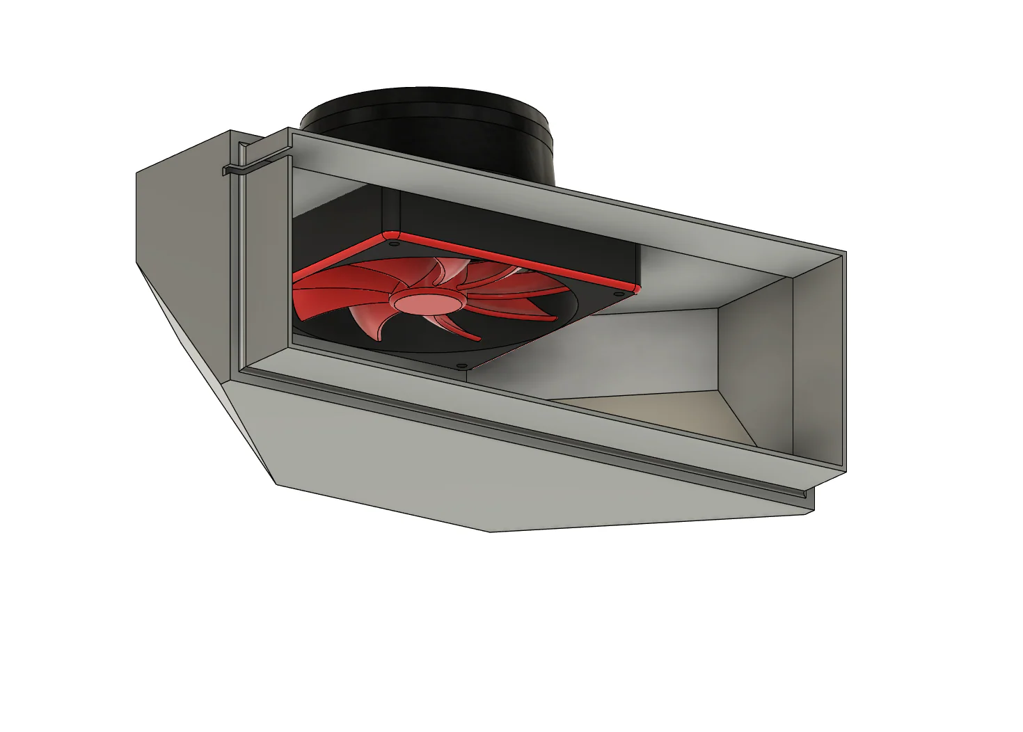 Exhaust Adapter for eufyMake E1 UV Printer - Fume Mitigation Add-On - Image 5