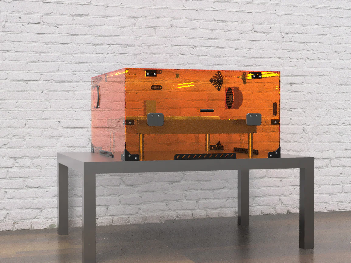 Universal Laser Engraver Enclosure V3 – Control Smoke & Fumes for a Safer Workspace - Image 12