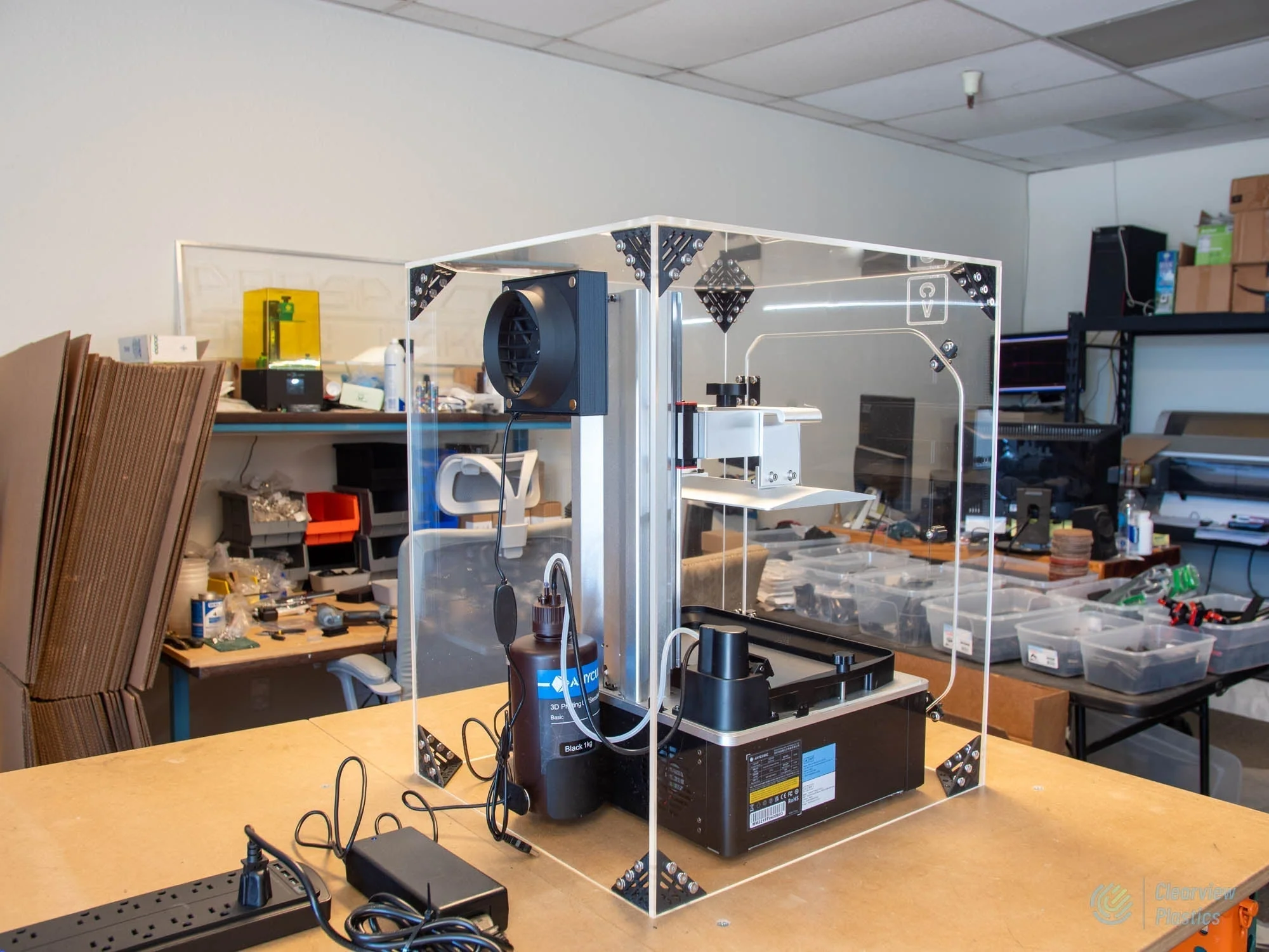 Prusa SL1S SLA Resin 3D Printer Enclosure V2.0 - Image 10