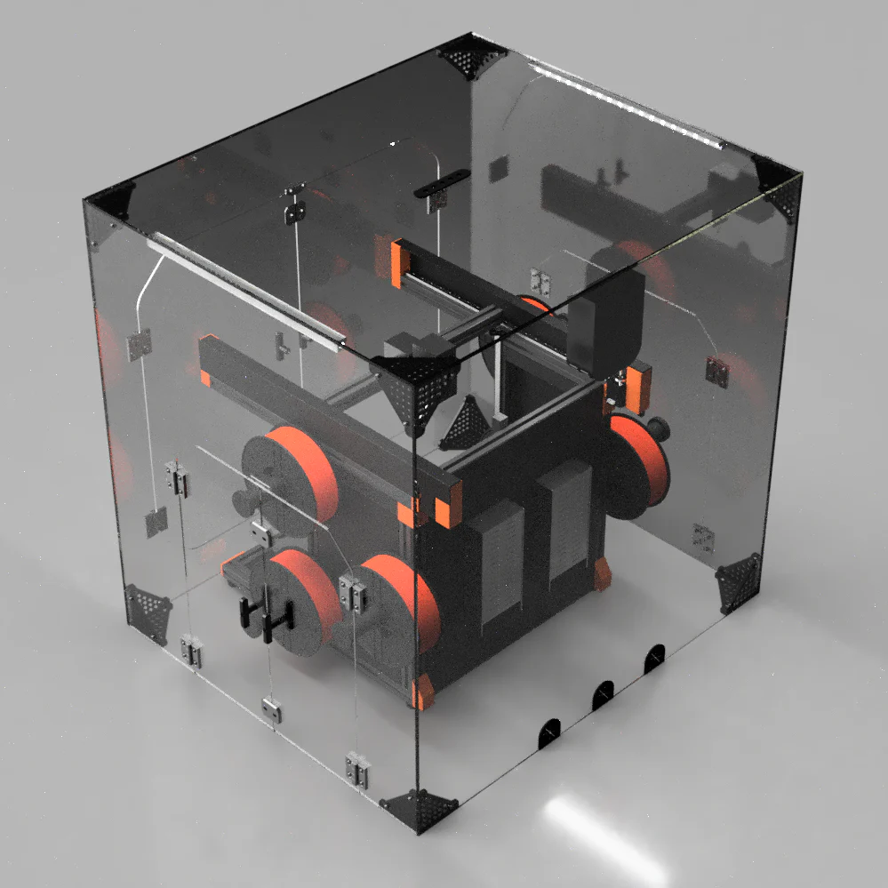 Prusa XL 3D Printer Acrylic Enclosure - Image 3