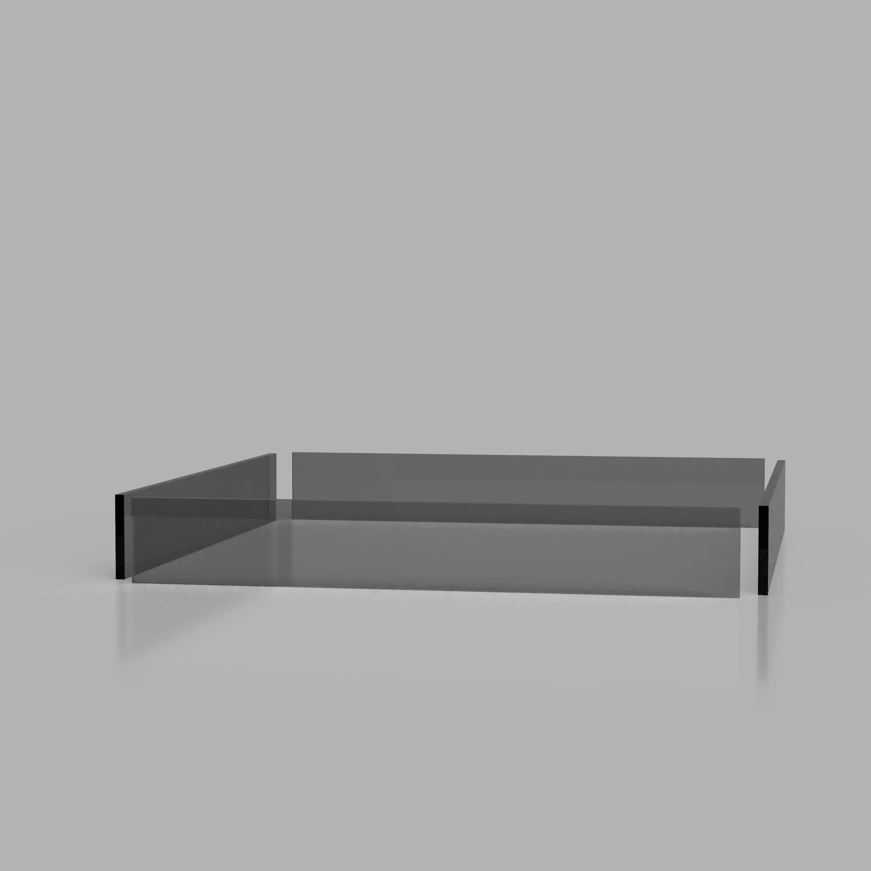 Qidi 4 Max Lid Riser with smoked acrylic panels - Image 4