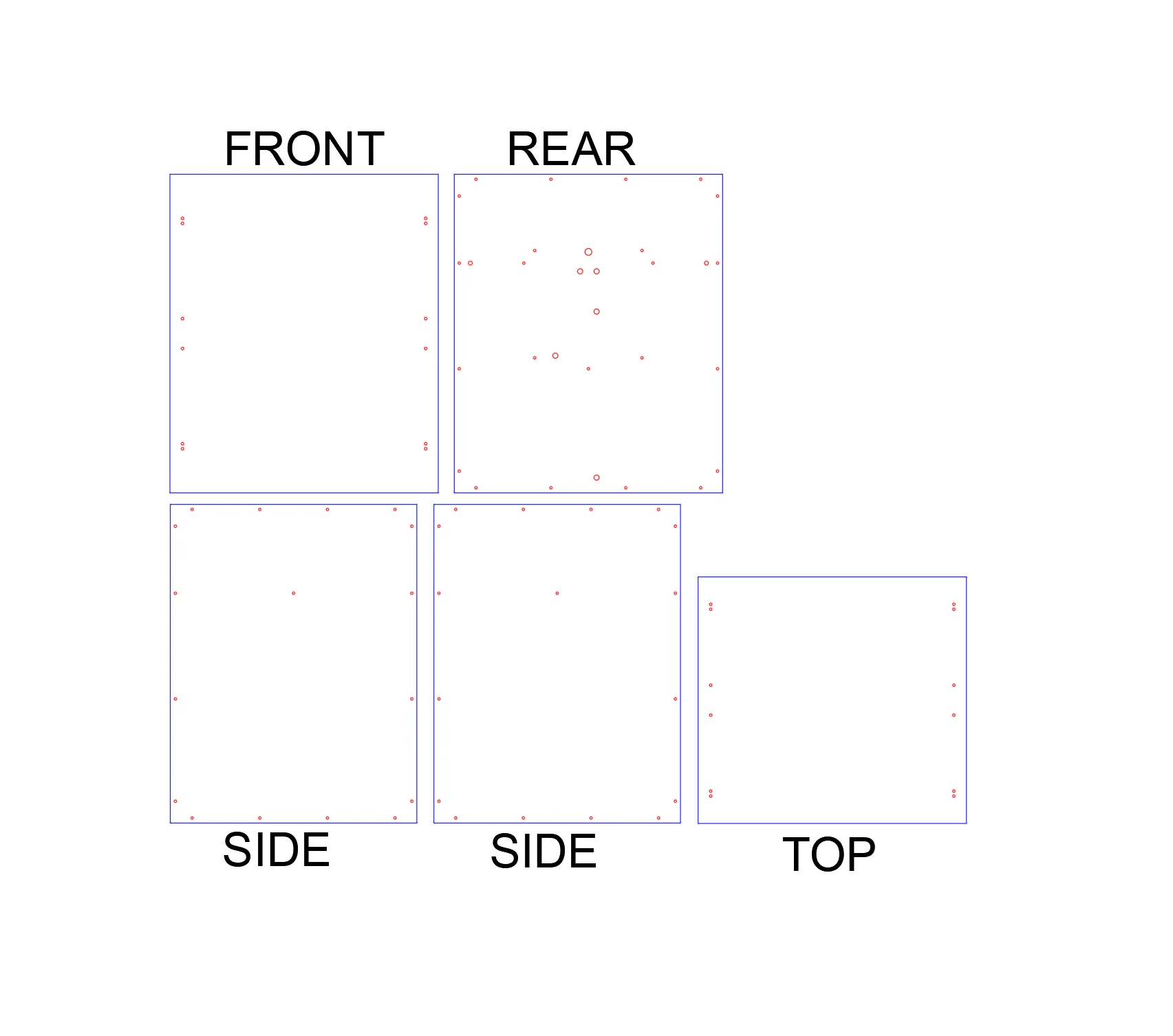 Ratrig V-Core 4 3D printer Enclosure panels for 300mm, 400mm, 500mm - Image 3