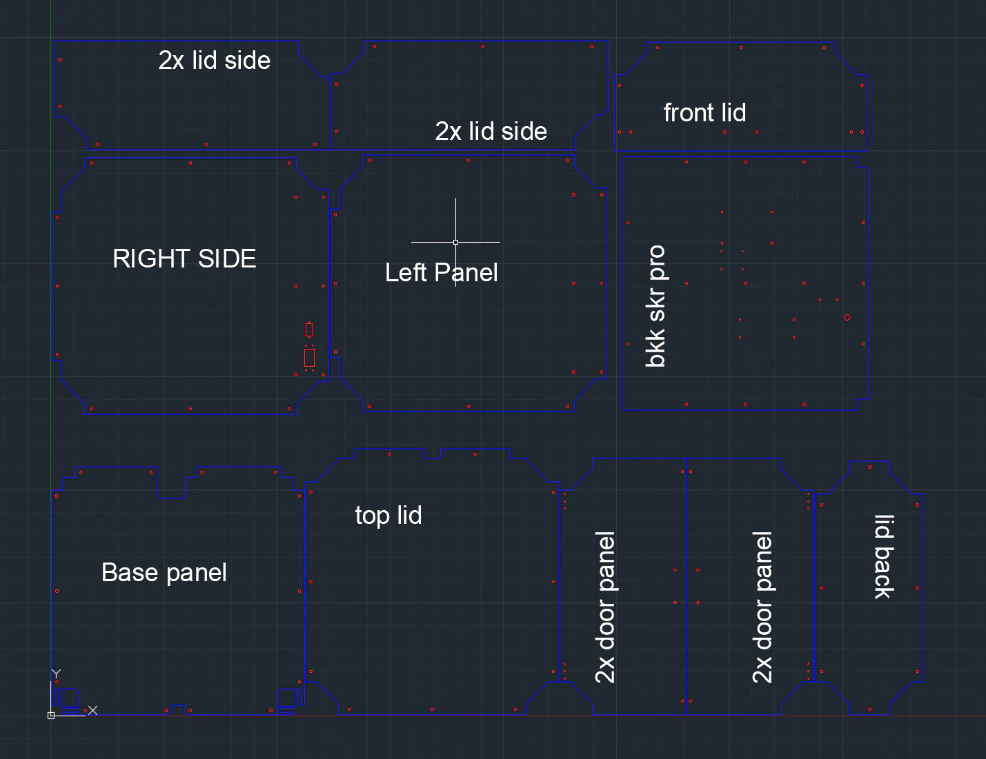 Ratrig V-Core 3 3D printer Enclosure panels kit for 300mm, 400mm, 500mm - Image 7