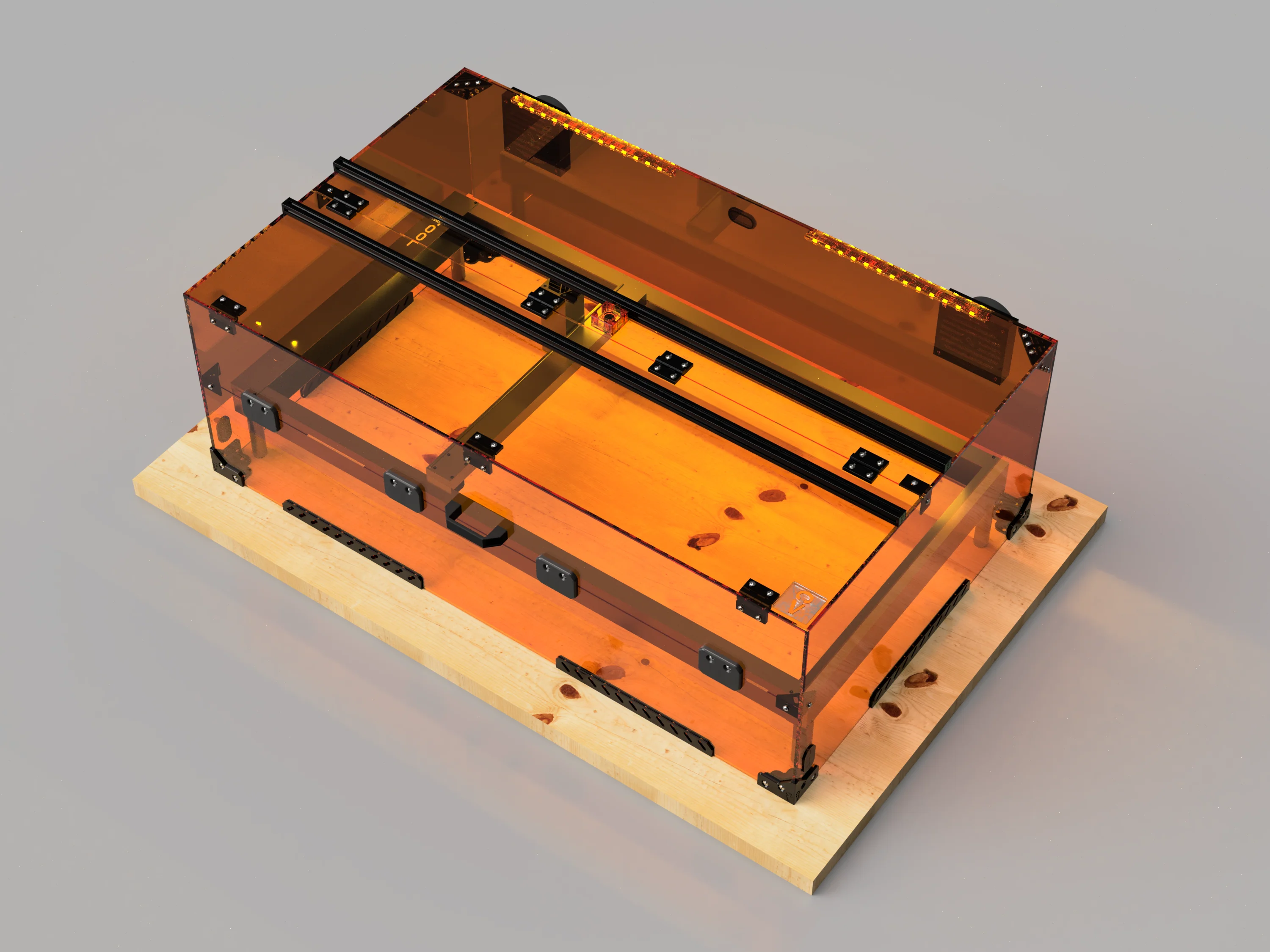 Xtool D1 Pro Extended Laser Engraver Enclosure Kit V3 - Image 5