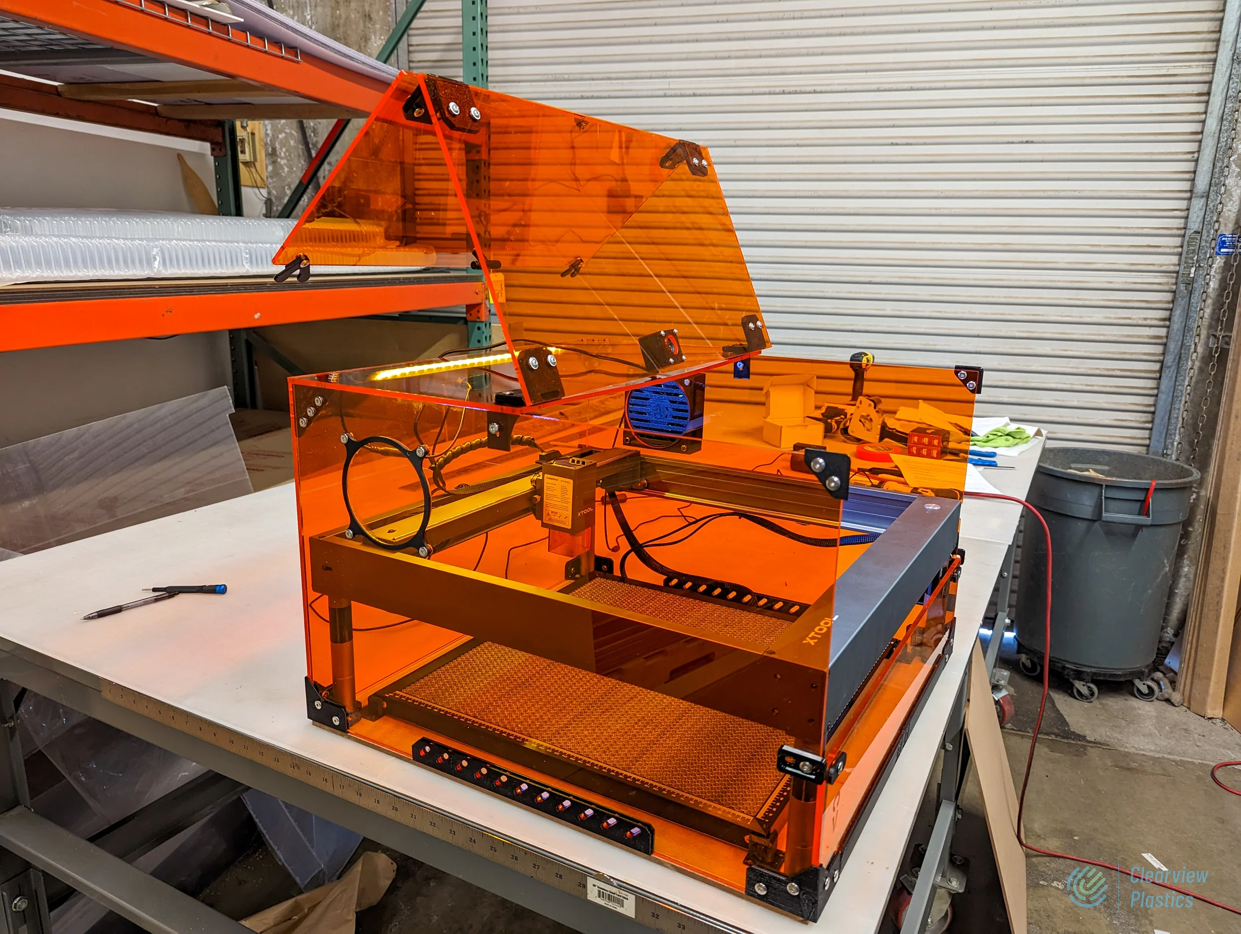 XTool D1 Pro Laser Enclosure V3 Kit - Image 11