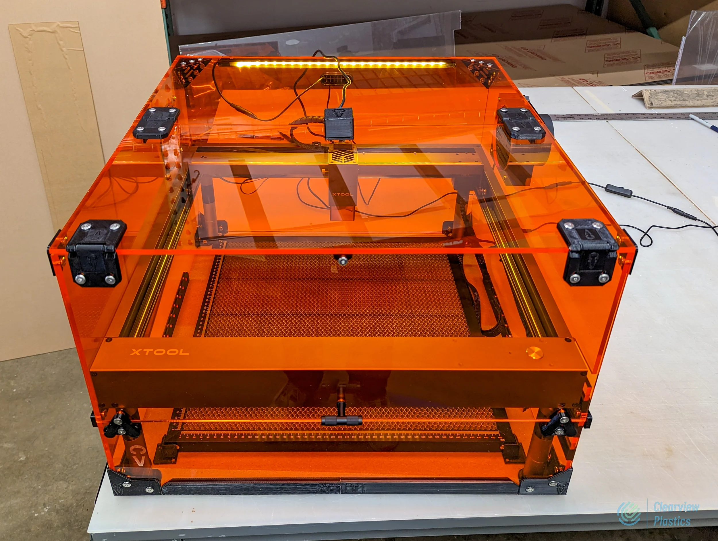 XTool D1 Pro Laser Enclosure V3 Kit - Image 12