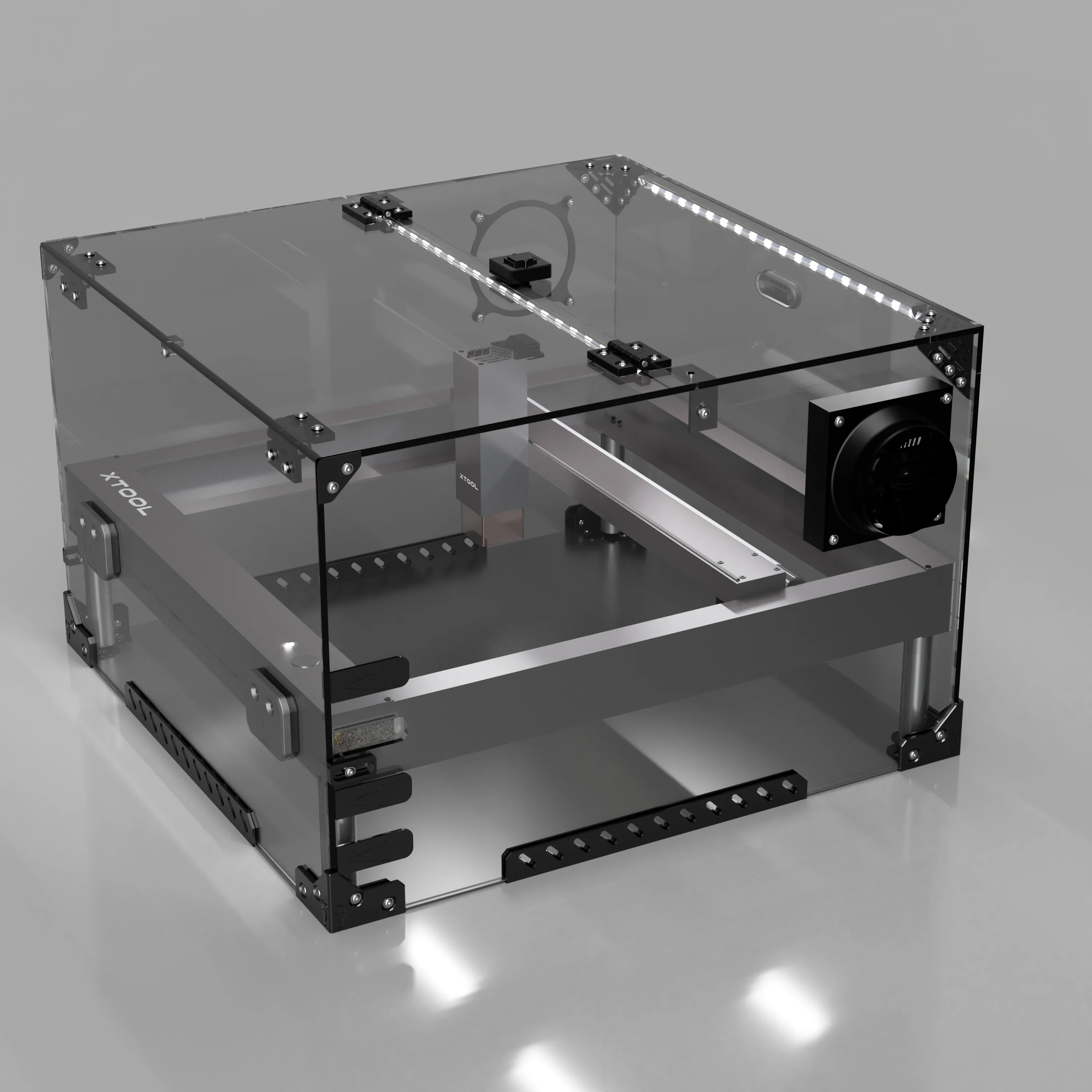 XTool D1 Pro Laser Enclosure V3 Kit - Image 25