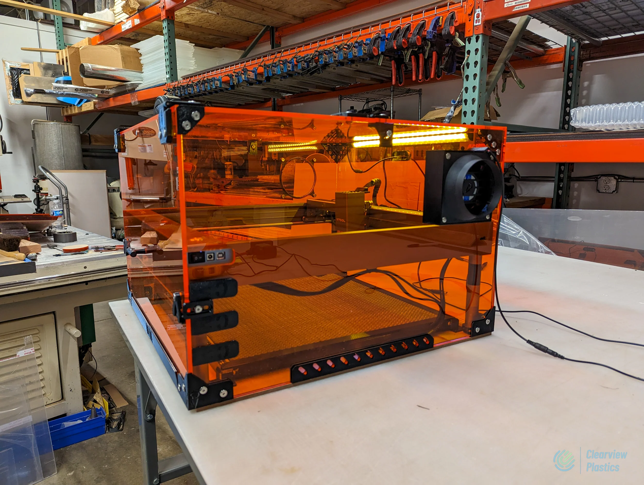 XTool D1 Pro Laser Enclosure V3 Kit - Image 7
